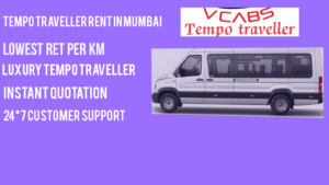 Tempo traveller on rent in mumbai Vcabs offers a wide range of tempo-Traveller services to and from Mumbai airport railway station at the lowest Fares. You can choose 9 seater tempo traveller 13 seater tempo traveller 17 Seater tempo traveller 20 seater tempo traveller 26 seater tempo traveller all Type AC and Non Ac tempo travellers luxury tempo traveller rent in Mumbai,
This Tempo Traveller are also available for mumbai Shirdi tempo traveller Ashtavinayaka Darshan From Mumbai By Tempo Traveller Mumbai Nashik Tempo Traveller Mumbai Trimbakeshwar Tempo Traveller Mumbai Pandharpur Tempo Traveller Mumbai Tuljapur Tempo Traveller Rent Mumbai Akkalkot Tempo Traveller Mumbai Mahabaleshwar Panchgani Tempo Traveller Mumbai Goa Tempo Traveller Rent